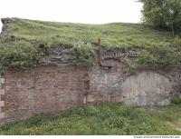 building bricked ruin overgrown old 0002